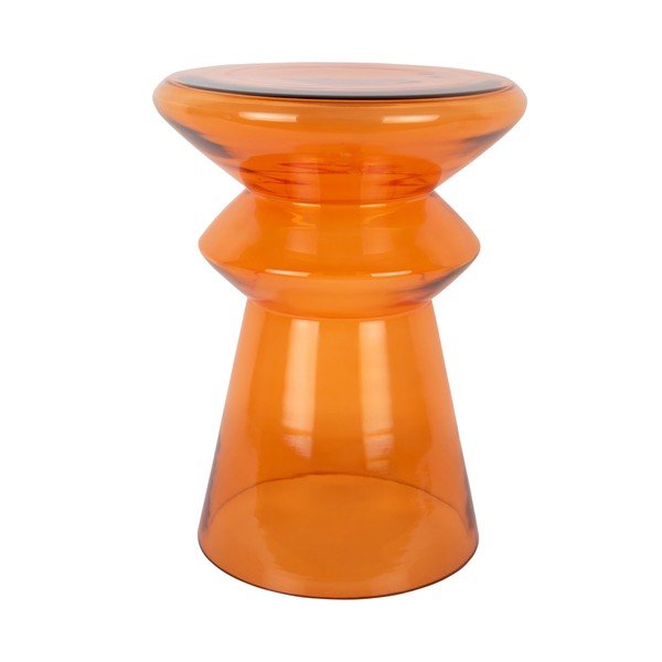 Stakleni okrugao pomoćni stol ø 32 cm Amarre  – Leitmotiv