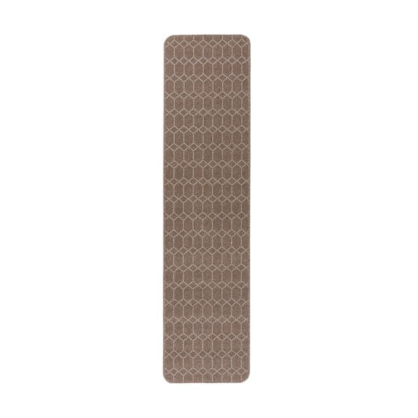 Smeđa perivia staza 57x230 cm Argyll – Flair Rugs