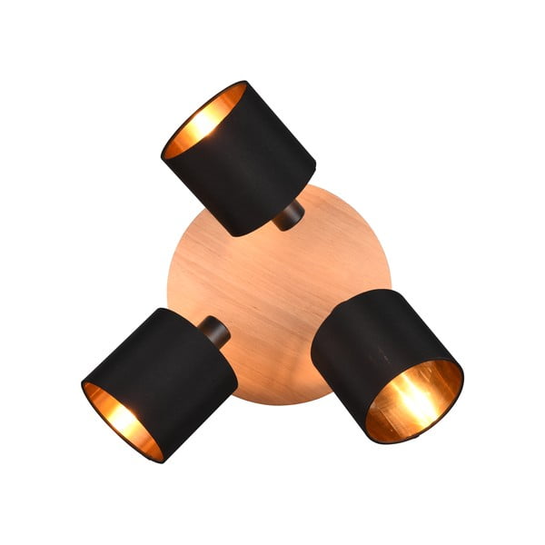 Crni/u prirodnoj boji reflektor ø 12 cm Tommy – Reality-image-4