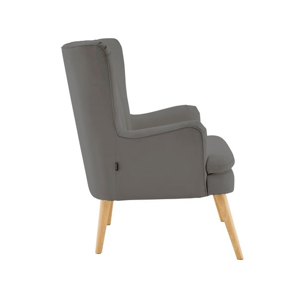 Siva fotelja Zenia - Støraa-image-3