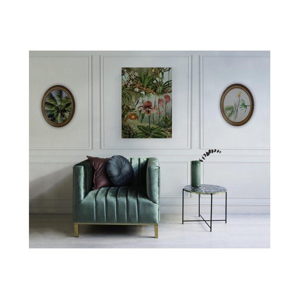 Ovalna zidna slika Velvet Atelier Palm Tree-image-1