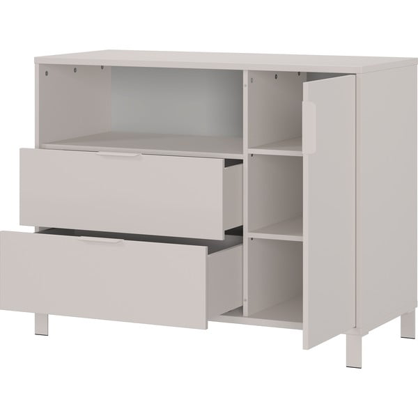 Krem dječja komoda 115x92x54 cm Alkmaar – Germania-image-3