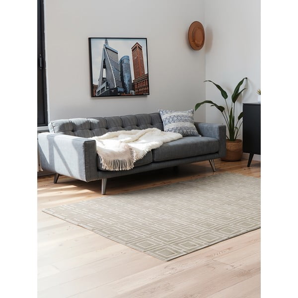 Krem tepih 120x170 cm Perles Howlite – Elle Decoration-image-1