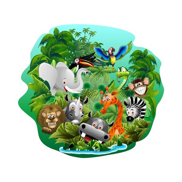 Zidna naljepnica Ambiance Animals-image-2