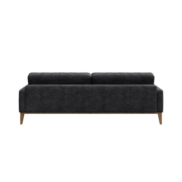 Tamno siva sofa MESONICA Musso Tufted, 210 cm-image-3