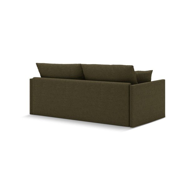 Zelena sklopiva sofa od šenila 209 cm Shannon – Cosmopolitan Design-image-4