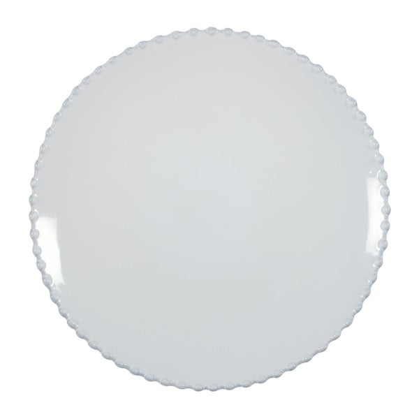 Bijeli tanjur od kamenine Costa Nova Pearl ⌀ 28 cm