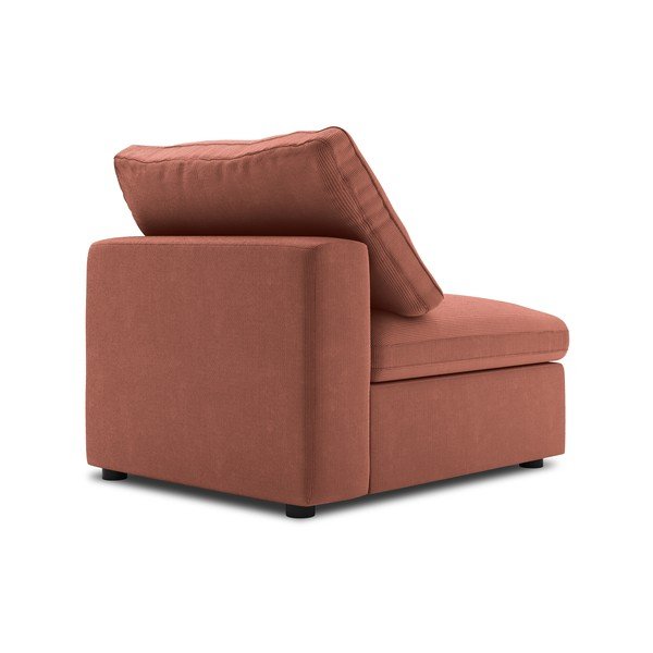 Ružičasti srednji dio modularne sofe od samta Windsor & Co Sofas Galaxy-image-3