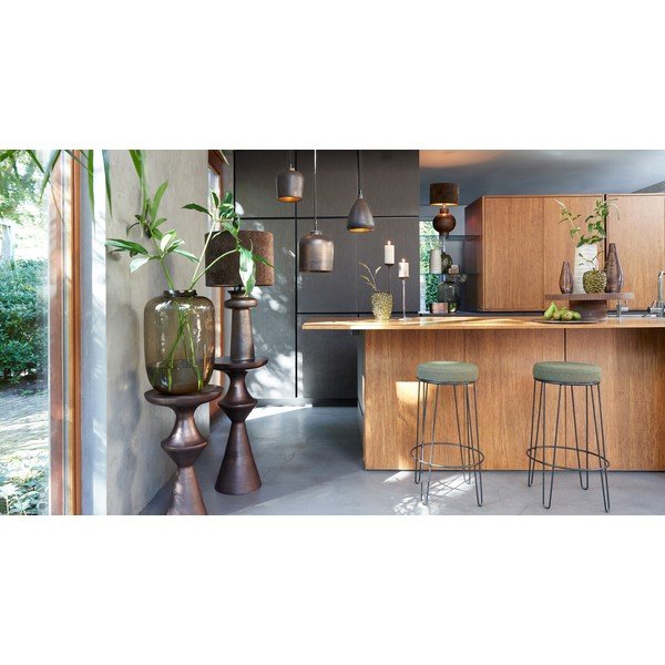 Viseća svjetiljka u brončanoj boji s keramičkim sjenilom ø 22,5 cm Dena – Light & Living-image-2