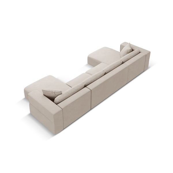 Bež kutna garnitura (u obliku slova "U") Esther – Milo Casa-image-3