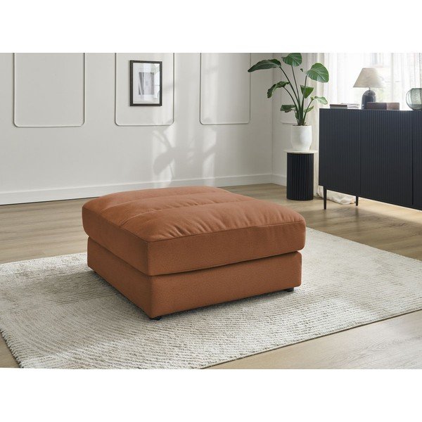 Narančasti baršunast tabure Sierra – Bobochic Paris-image-1