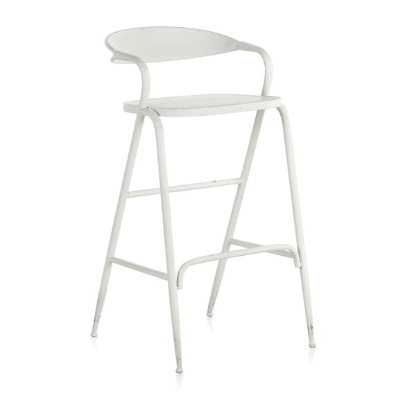 Bijela metalna stolica Geese Industrial Style