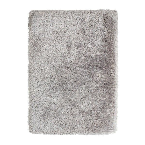 Sivi tepih ručnog tuftinga Think Rugs Montana Puro Silver, 80 x 150 cm