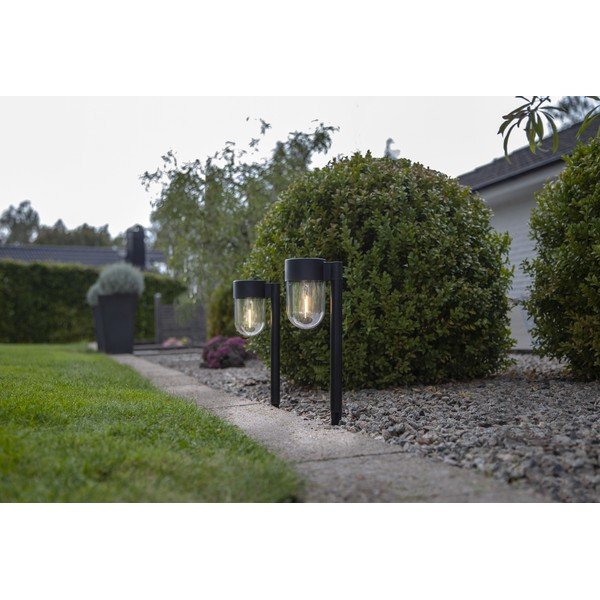 Set od 2 vanjska solarna LED svjetla Star Trading Cupolai, visina 30 cm-image-2