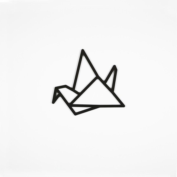 Set od 3 crne zidne dekoracije Fly Away-image-1
