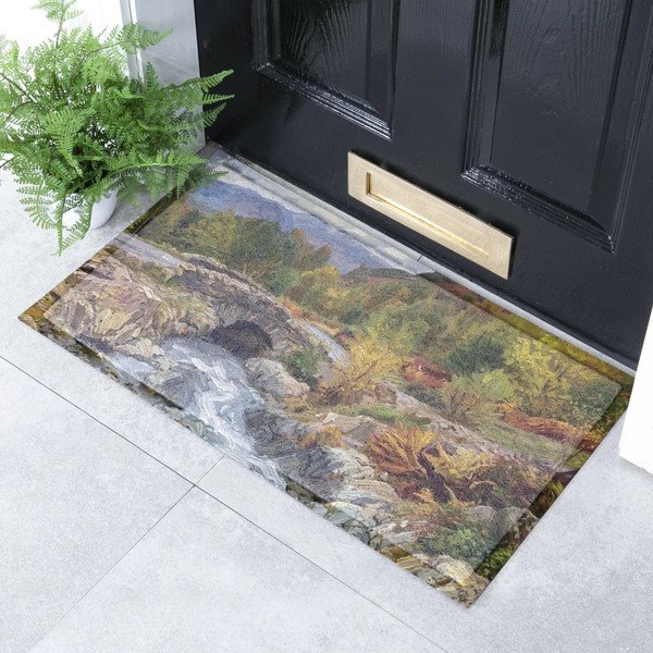 Otirač od reciklirane plastike 40x70 cm Autumn Nature Landscape  – Artsy Doormats-image-1