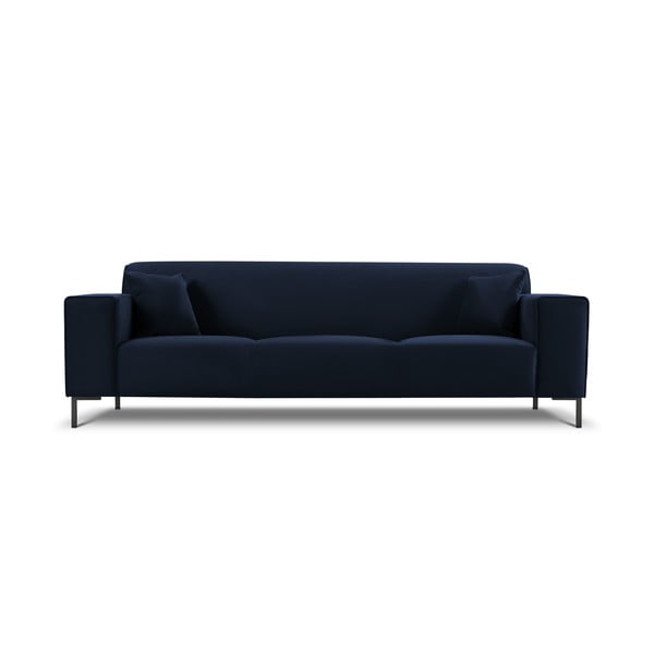 Plava baršunasta sofa Cosmopolitan Design Siena