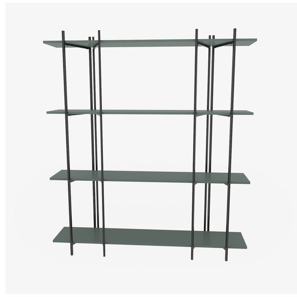 Zeleni regal 160x180 cm Moss – Kalune Design-image-1