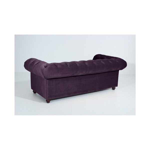 Ljubičasta sofa Max Winzer Orleans Velvet, 216 cm-image-2