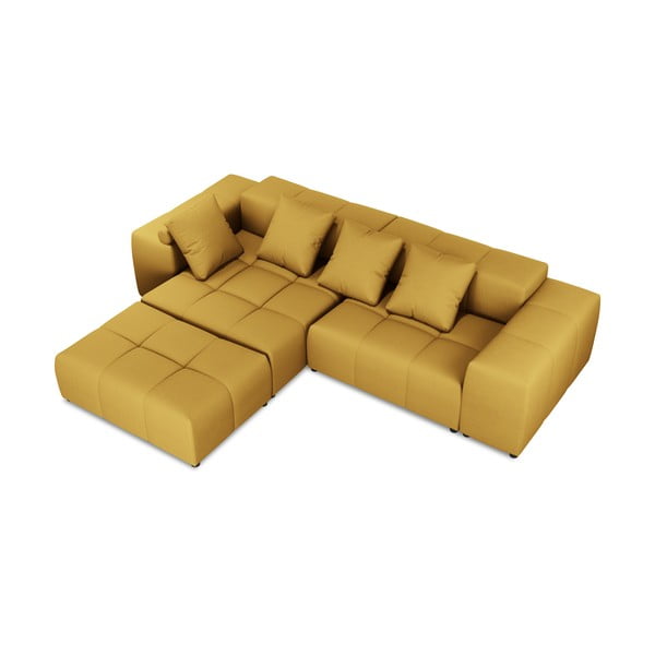 Žuta kutna garnitura (varijabilna) Rome - Cosmopolitan Design-image-3