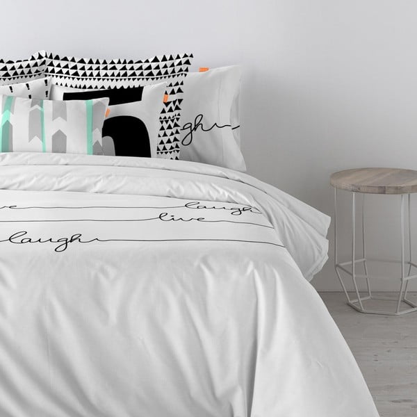 Pamučna navlaka za prekrivač Blanc Live 200 x 200 cm-image-1