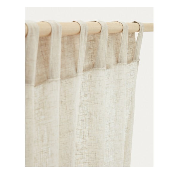 Bež zavjesa 140x260 cm Mahina – Kave Home-image-2