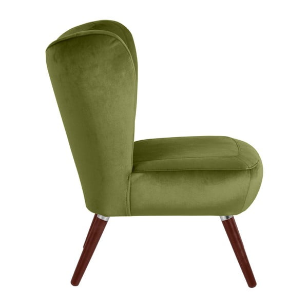 Zelena fotelja Max Winzer Sari Velvet-image-2