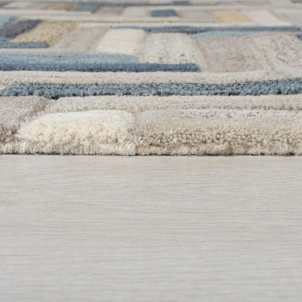 Sivo-plavi vuneni gazište Flair Rugs Russo, 60 x 230 cm-image-3