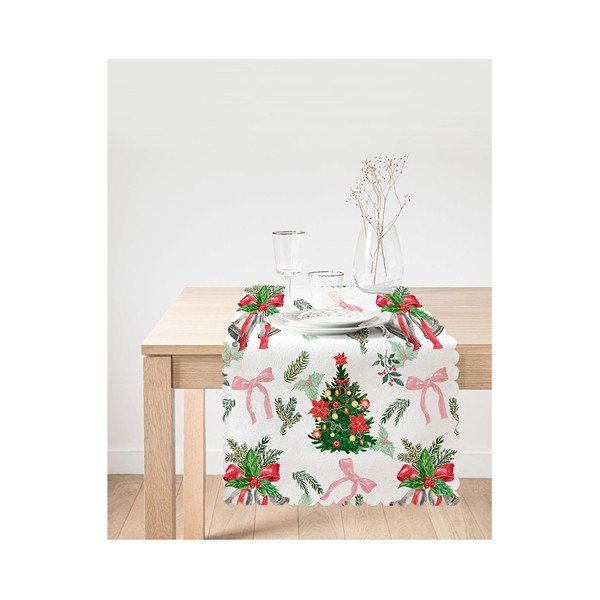 Nadstolnjak s božićnim motivom 40x130 cm – Minimalist Cushion Covers-image-2