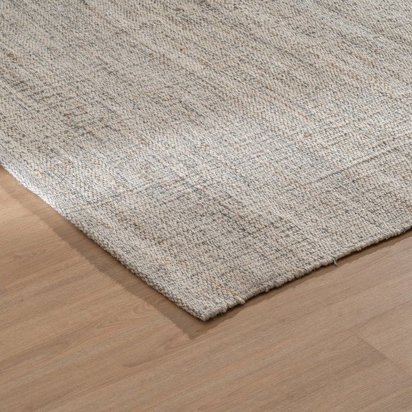 Sivi obostrani tepih od mješavine vune 160x230 cm – Ixia-image-4