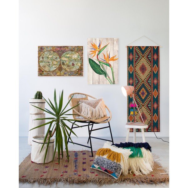 Tapiserija 40x155 cm Embroidery Ikat – Surdic-image-1