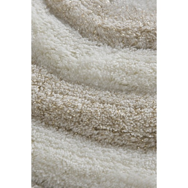 Krem bijeli kupaonski tepih 90x90 cm - Foutastic-image-4