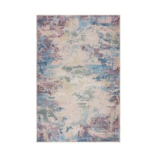 Plavi/ljubičasti perivi tepih od mješavine recikliranih vlakana 80x150 cm Reid – Flair Rugs