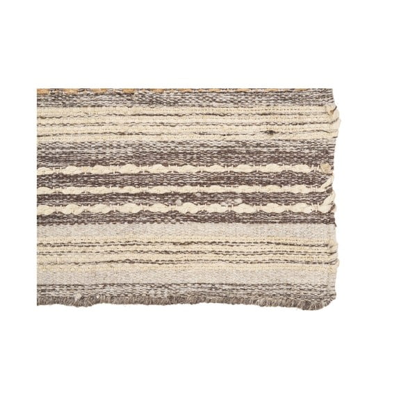 Smeđa ručno rađena staza od mješavine jute 80x180 cm Morena – House Nordic-image-4