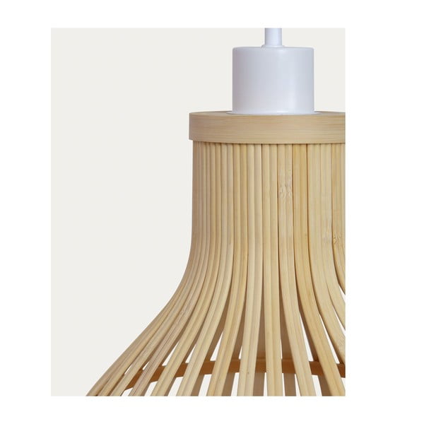 Sjenilo od bambusa u prirodnoj boji ø 30 cm Nathaya - Kave Home-image-4