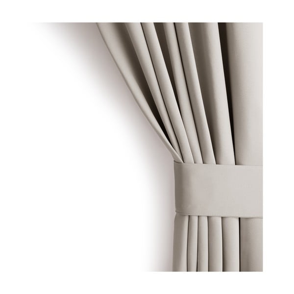 Bež zavjesa za djelomično zamračenje 140x245 cm Kierra – Restilo-image-4