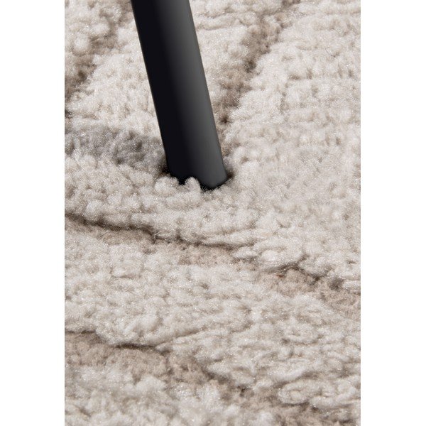 Bež okrugao tepih ø 160 cm Panglao New York Taupe – Elle Decoration-image-3