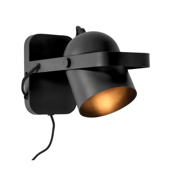 Crna zidna lampa Nesvik – Villa Collection-image-4