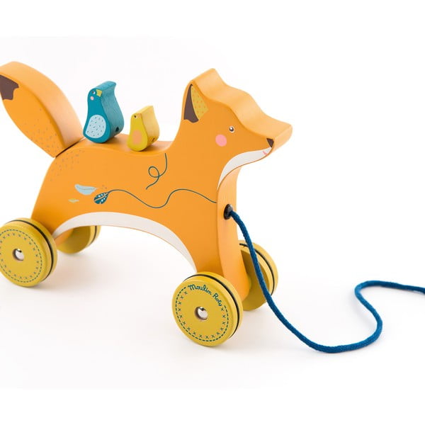 Igračka za povlačenje Fox - Moulin Roty-image-2