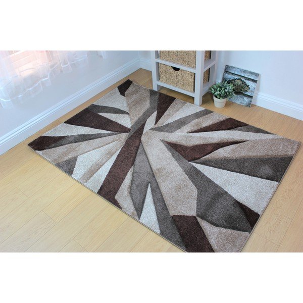 Bež smeđi tepih Flair Rugs Shatter Beige Brown, 80 x 150 cm-image-1