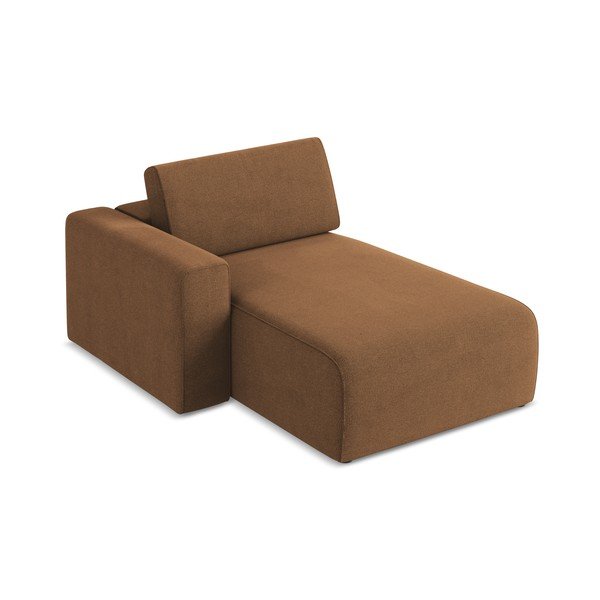 Smeđa modularna sjedeća garnitura (s lijevim kutom) Kalea – Makamii-image-1