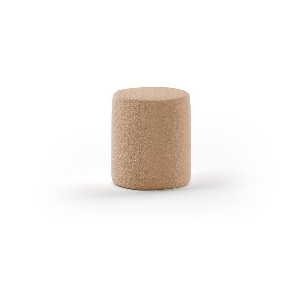 Smeđi dječji tabure od bouclé tkanine Forrest – Vipack