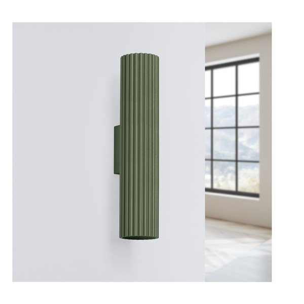 Zelena zidna lampa Gleam – Sollux-image-2