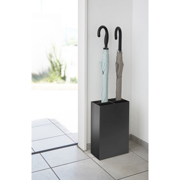 Crni metalni stalak za kišobrane Yamazaki Smart-image-2