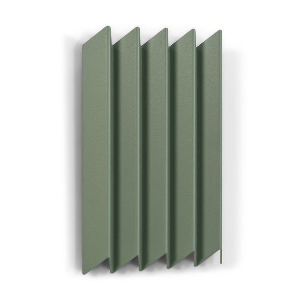 Prljavo zelena metalna zidna vješalica 21 cm Sensu – Spinder Design-image-3