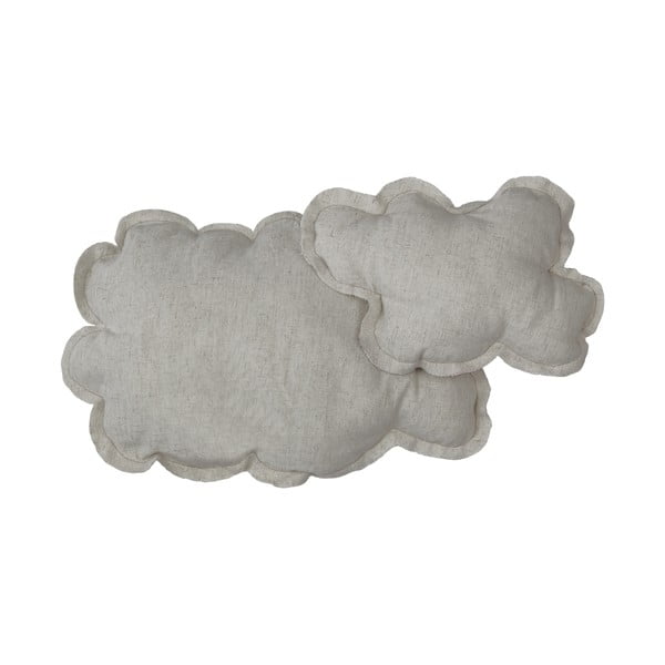 Sivi ukrasni jastuk Little Nice Things Cloud