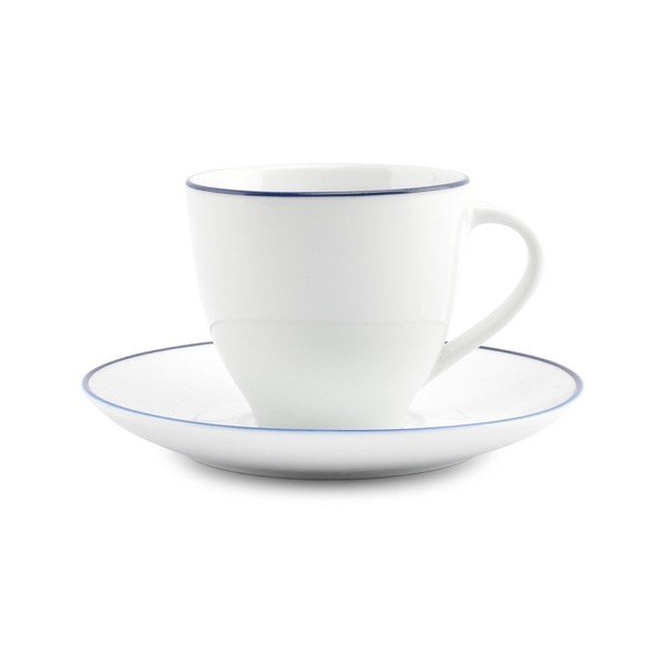 Bijela porculanska šalica za cappuccino 200 ml Basic White – BonBistro-image-2