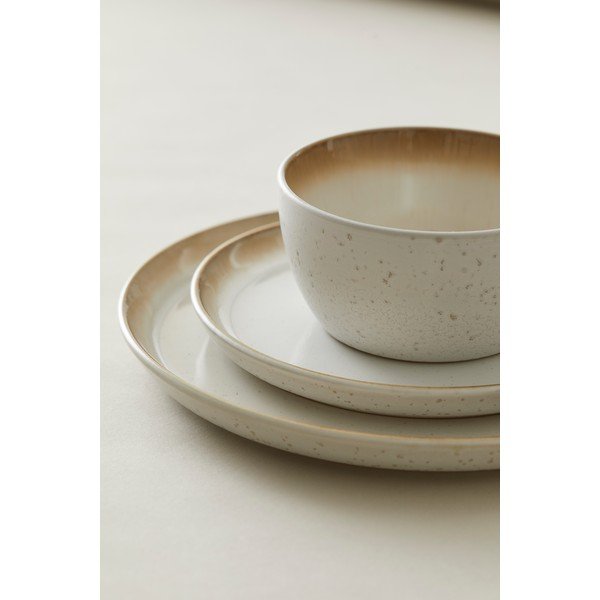 Bež tanjur od kamenine ø 27 cm Gastro Cream – Bitz-image-2