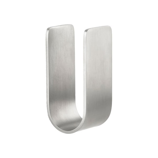 Metalna zidna kuka u mat srebrnoj boji Ume – Zone