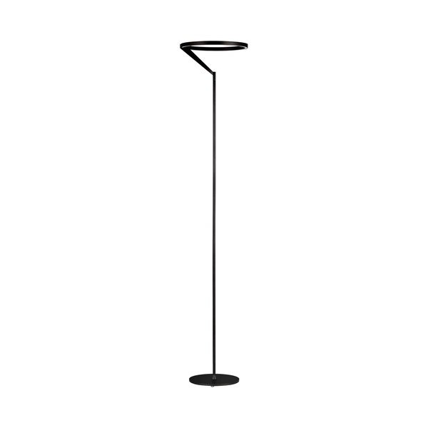 Mat crna LED stojeća svjetiljka aluminijska s mogućnosti zatamnjivanja (visina 168 cm) Tilia – Nova Luce